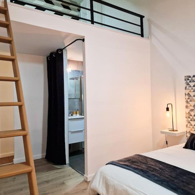 Grand Loft Avec Terrasse Privee Apartment Saint-Etienne  Luaran gambar